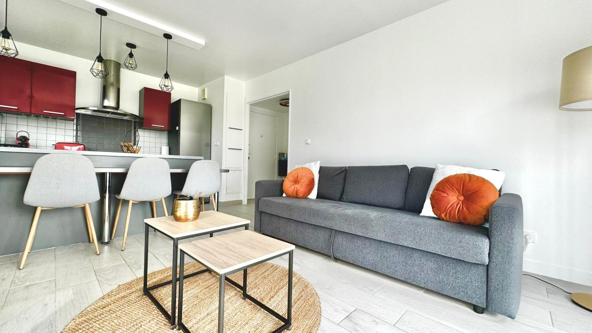 Appartement Central 6 Personnes A 10 Minutes De Disneyland Montévrain Esterno foto